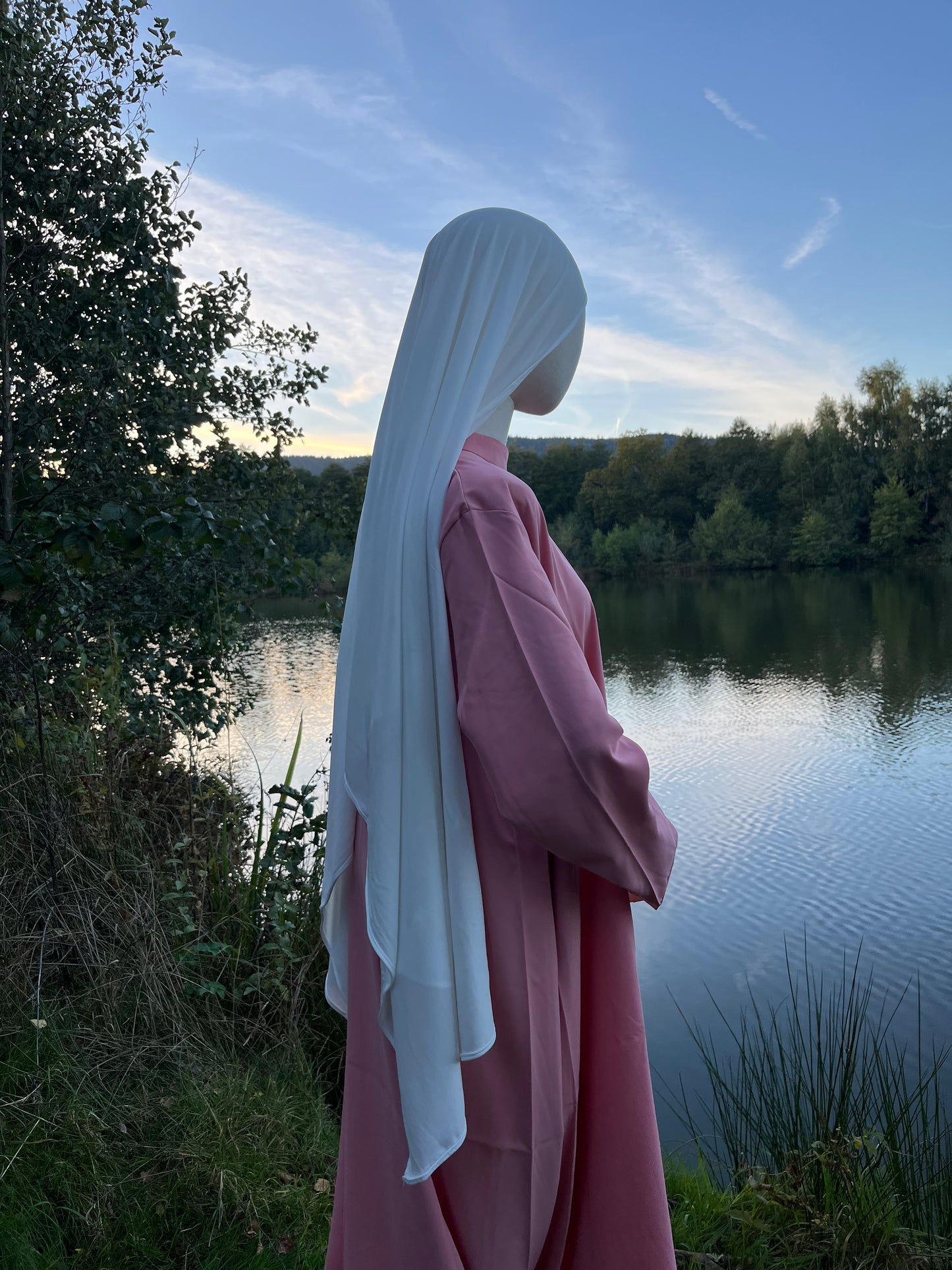 Abaya chemise à boutons Nasma