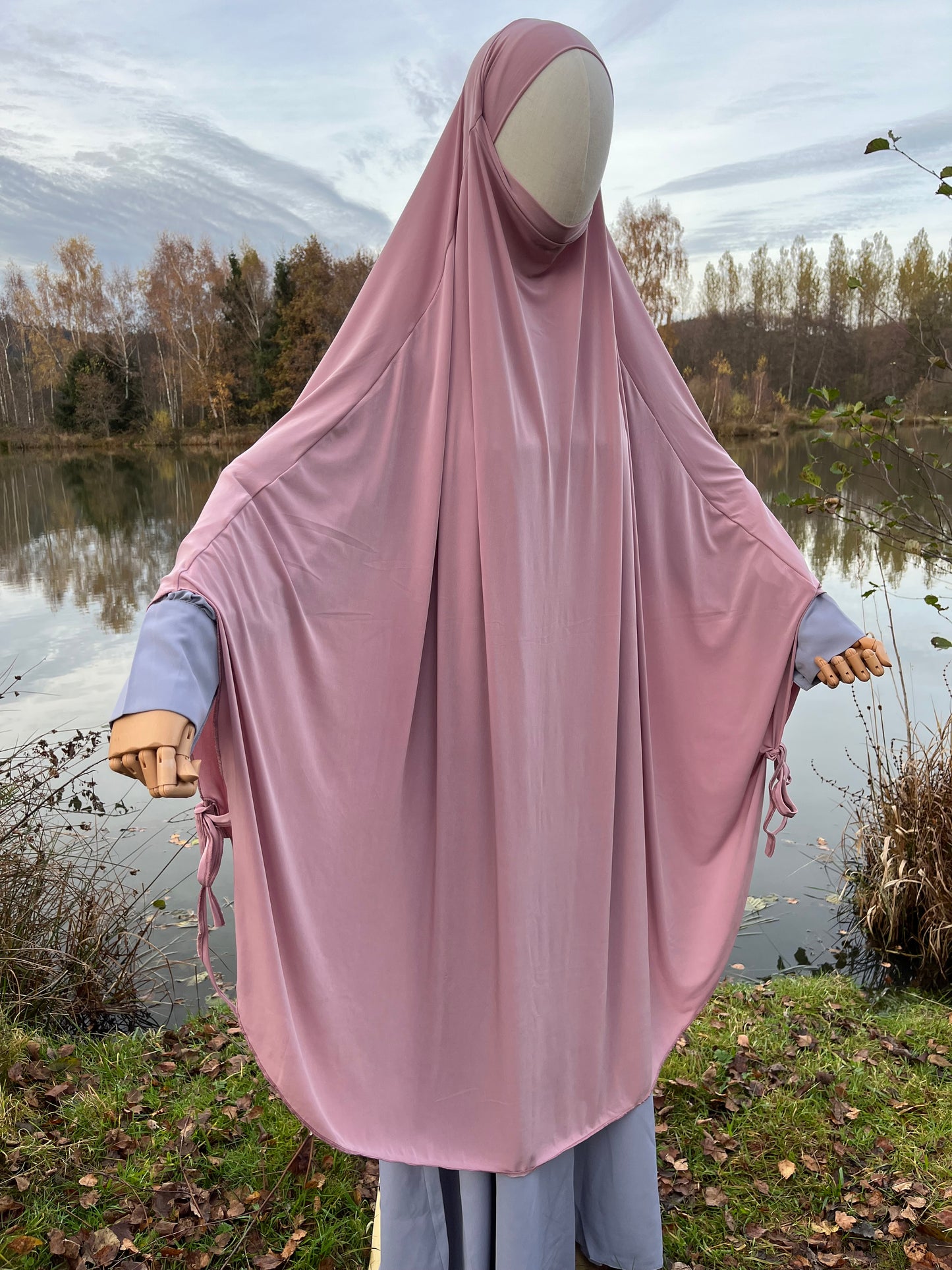 Khimar cape maxi à nouer Layal