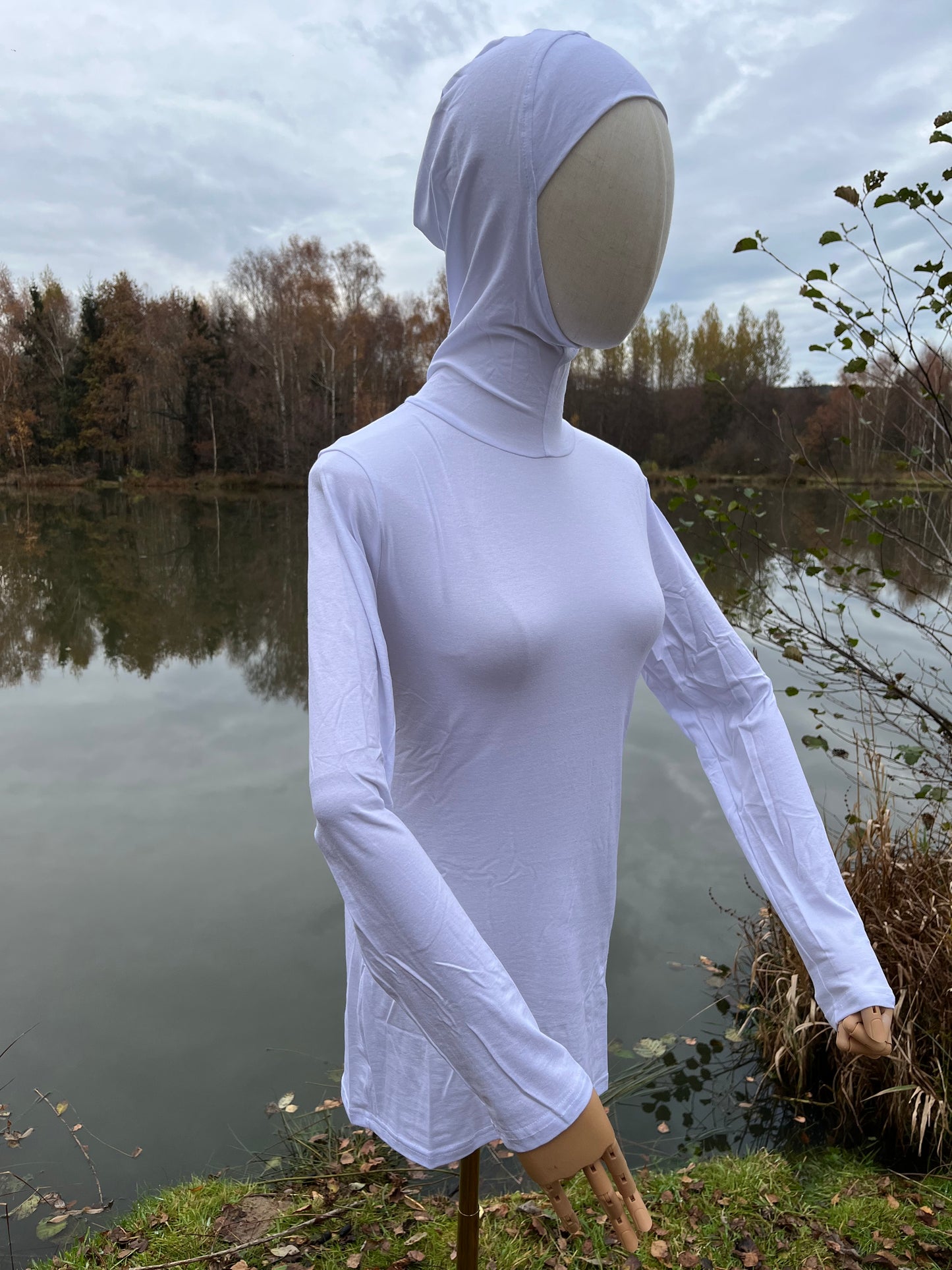 Sous pull cagoule intégrée