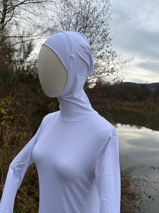 Sous pull cagoule intégrée