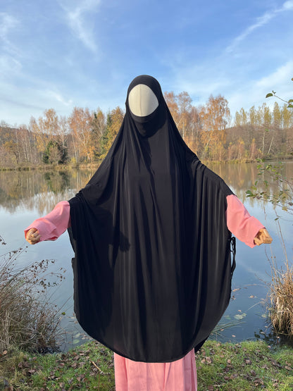 Khimar cape maxi à nouer Layal