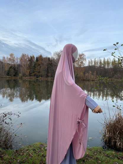 Khimar cape maxi à nouer Layal