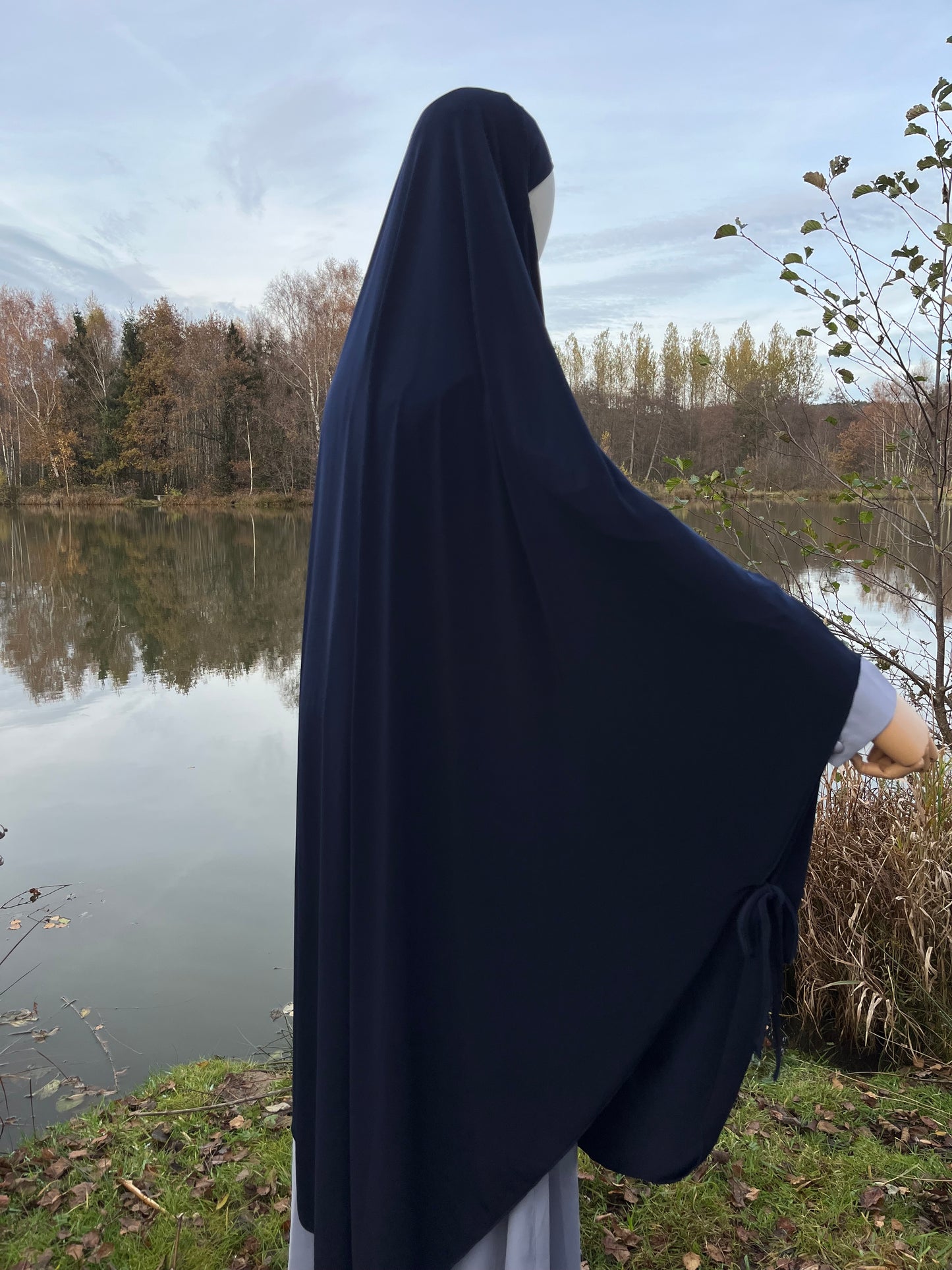Khimar cape maxi à nouer Layal
