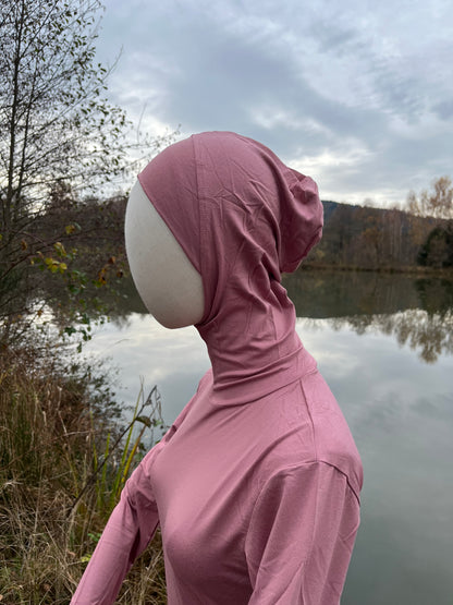 Sous pull cagoule intégrée