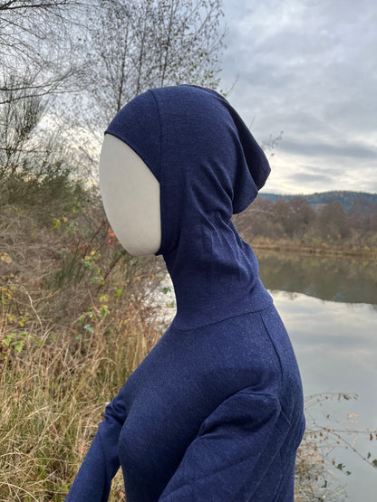 Sous pull cagoule intégrée