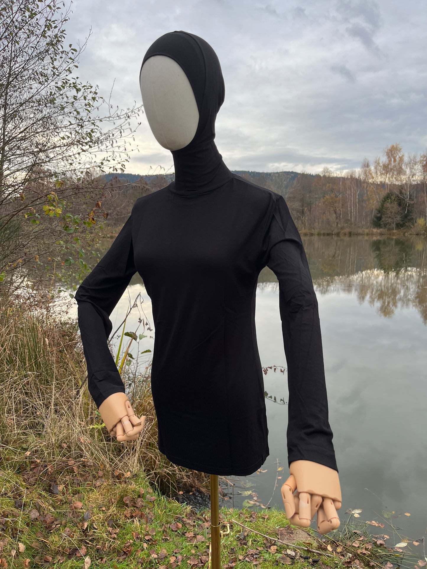 Sous pull cagoule intégrée