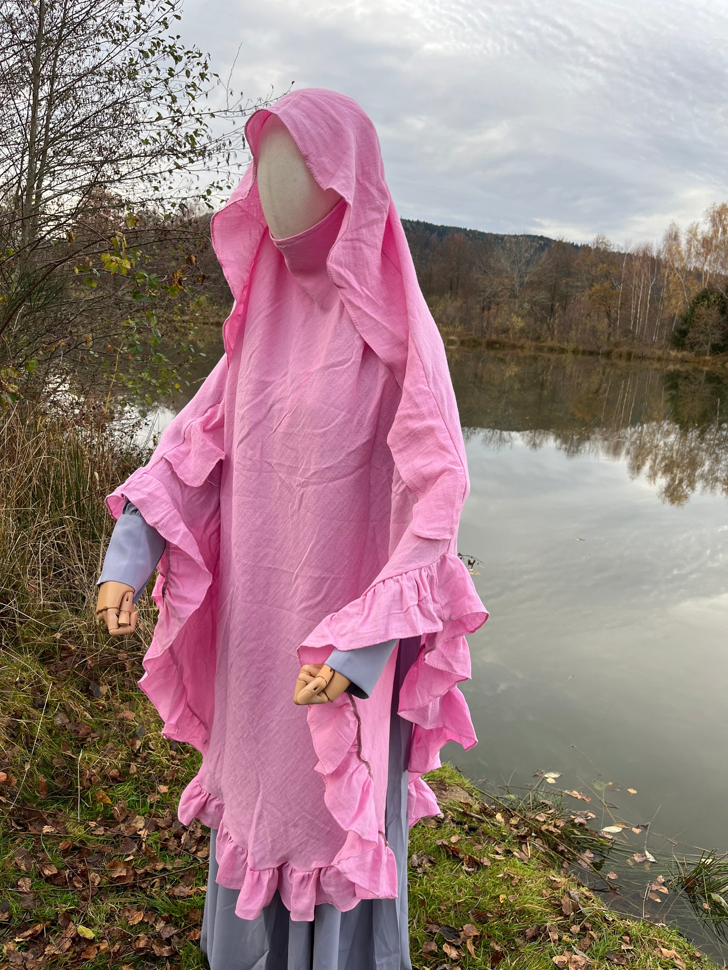 Khimars papillon à froufrous Shams