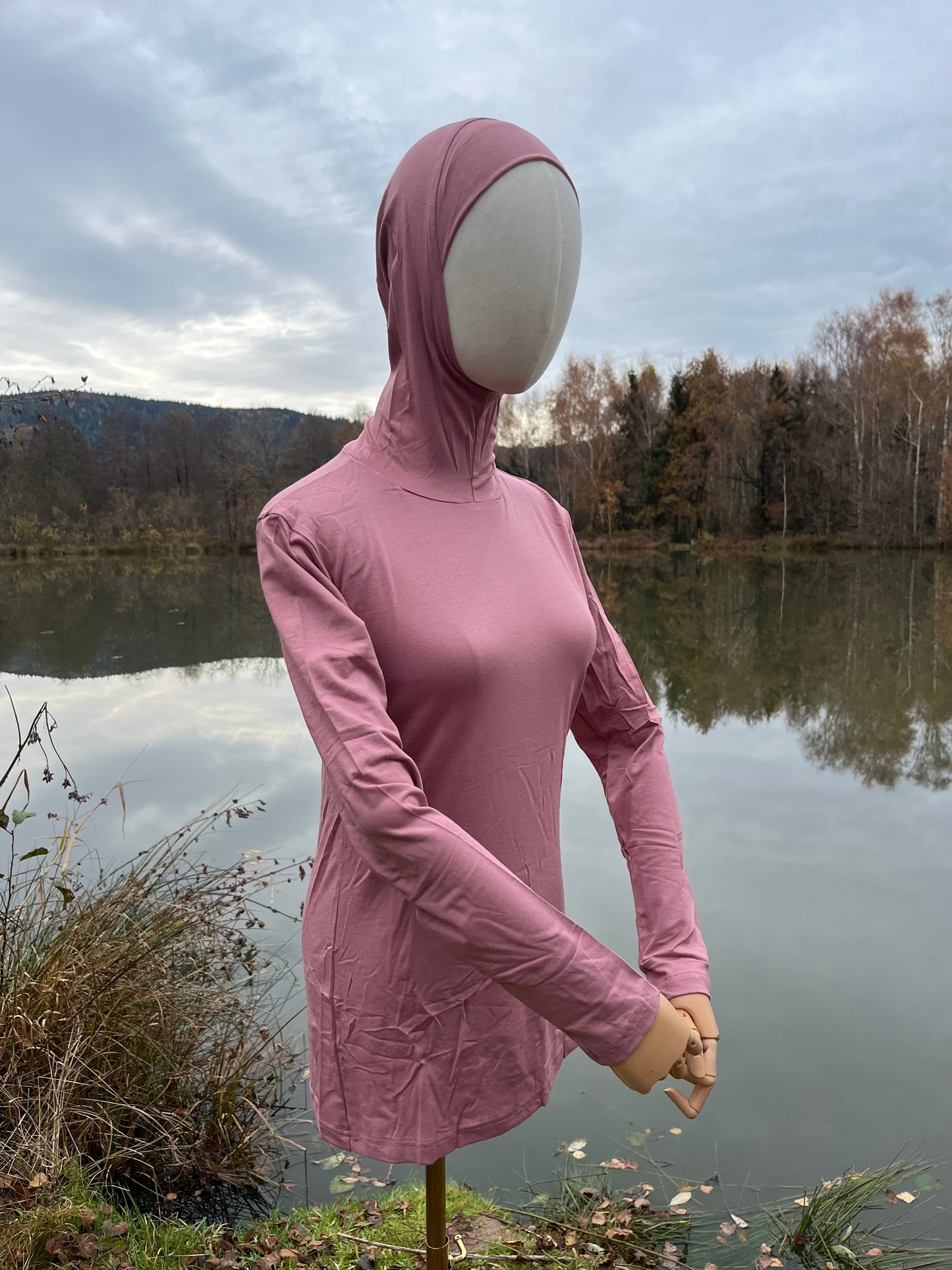 Sous pull cagoule intégrée